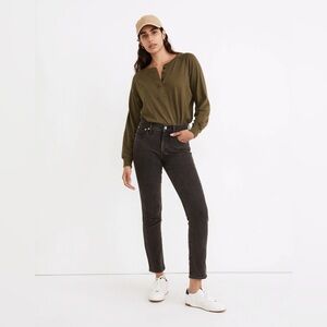 Madewell Women's The Mid-Rise Perfect Vintage Jean in Lunar Wash Size 29